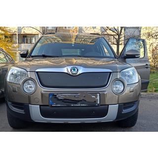 Зимняя накладка на решетку радиатора (верхняя, 2009-2013) Skoda Yeti 2009-2017 гг. фото 2