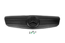 Mercedes Vito W639 2004-2014 гг. Зимняя накладка на решетку V2 (2010-2015) Матовый фото 3