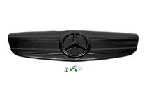 Mercedes Vito W639 2004-2014 гг. Зимняя накладка на решетку V2 (2010-2015) Матовый фото 4