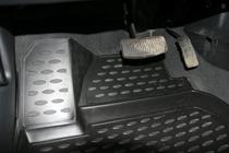 Kia Cerato 2 2010-2013 гг. 3D резиновые коврики в салон (4 шт, Novline) фото 2