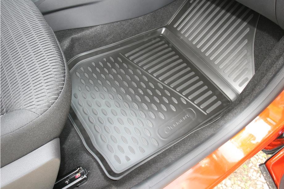 Renault Captur 2013-2019 гг. 3D резиновые коврики в салон (4 шт, Novline) Фото 3