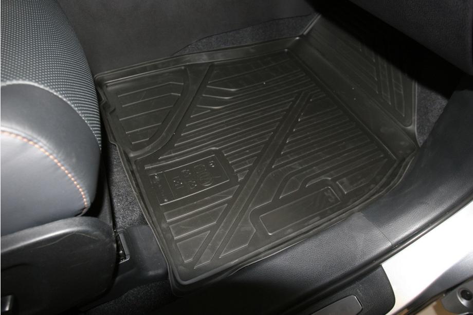 Toyota Highlander 2013-2019 гг. 3D резиновые коврики в салон (5 шт, Novline) Фото 3