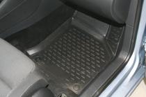 Volkswagen Golf 6 2008-2014 гг. 3D резиновые коврики в салон (4 шт, Novline) фото 4