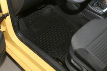 Volkswagen Polo 2010-2017 гг. 3D резиновые коврики в салон (4 шт, Novline) HB фото 2
