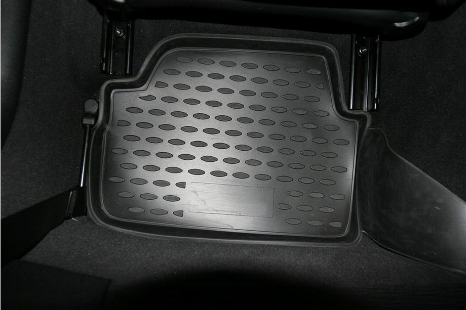 BMW 1 серия E81/E82/E87/E88 2004-2011 гг. Резиновые коврики в салон (4 шт, Novline) 3D Фото 3