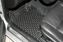 BMW 5 серия E60/E61 2003-2010 гг. Резиновые коврики в салон (4 шт, Novline) Вариант 2 фото 2