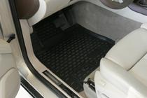 Cadillac SRX 2004-2009 гг. (2010↗) Резиновые коврики в салон (3 шт, Novline) фото 2