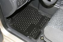 Chery A13 2008-2019 гг. Резиновые коврики в салон (4 шт, Novline) фото 2