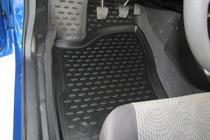 Daewoo Nexia 1995-2016 гг. (2008↗) Резиновые коврики в салон (4 шт, Novline) Вариант 2 фото 2