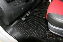Fiat Ducato 2006-2025 гг. (2012↗) Резиновые коврики в салон (2 шт, Novline) фото 2
