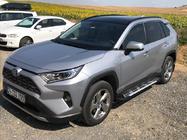 Toyota Rav 4 2019–2025 гг. Боковые Подножки Sunrise (2 шт., Алюминий) фото 5