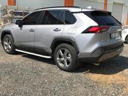 Toyota Rav 4 2019–2025 гг. Боковые Подножки Tayga Grey (2 шт., Алюминий) фото 4