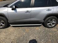 Toyota Rav 4 2019–2025 гг. Боковые Подножки Tayga Grey (2 шт., Алюминий) фото 3