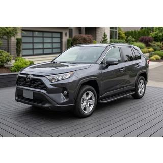 Боковые Подножки Bosphore Black (2 шт., Алюминий) Toyota Rav 4 2019–2025 гг. фото 1