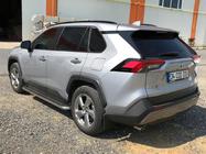 Toyota Rav 4 2019–2025 гг. Боковые Подножки Maydos V2 (2 шт., Алюминий с Нержавейкой) фото 9