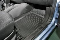 Fiat Punto Grande/EVO 2006-2018 гг. (2006↗) Резиновые коврики в салон (4 шт, Novline) 5D фото 4
