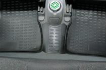 Hyundai Accent 2000-2006 гг. Резиновые коврики в салон (4 шт, Novline) фото 4