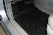 Hyundai Sonata NF 2004-2009 гг. Резиновые коврики в салон (4 шт, Novline) Вариант 2 фото 2