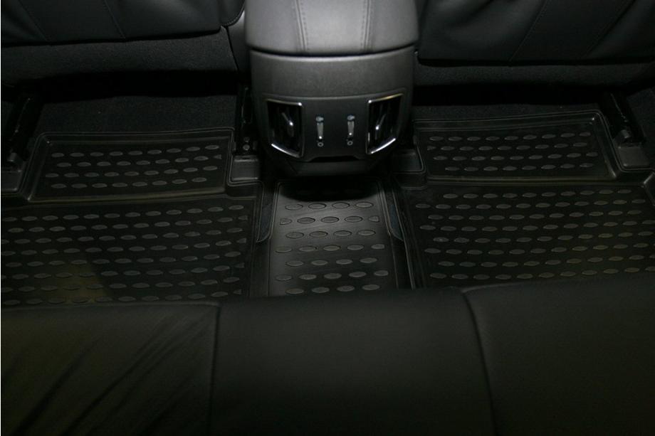 Hyundai Sonata YF 2010-2014 гг. Резиновые коврики в салон (4 шт, Novline) Фото 5