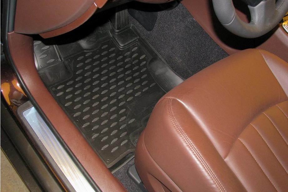 Infiniti EX 2007-2013 гг. Резиновые коврики в салон (4 шт, Novline) (EX35) Фото 2