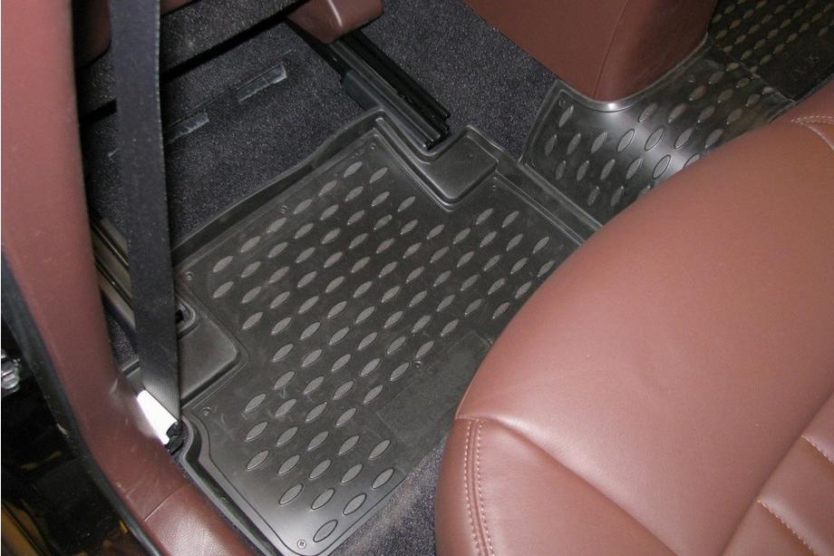 Infiniti EX 2007-2013 гг. Резиновые коврики в салон (4 шт, Novline) (EX35) Фото 3