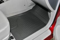 Kia Cerato 1 2004-2009 гг. Резиновые коврики в салон (4 шт, Novline) фото 4
