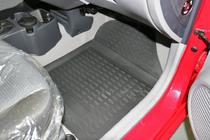 Kia Picanto 2004-2011 гг. Резиновые коврики в салон (4 шт, Novline) фото 4