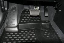 Kia Picanto 2011-2016 гг. Резиновые коврики в салон (4 шт, Novline) фото 2