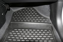 Kia Picanto 2011-2016 гг. Резиновые коврики в салон (4 шт, Novline) фото 4