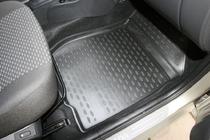 Lada Largus 2012- гг. Резиновые коврики в салон (4 шт, Novline) 5 мест фото 4