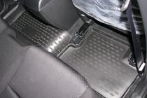 Mazda 3 2009-2013 гг. Резиновые коврики в салон (4 шт, Novline) фото 3