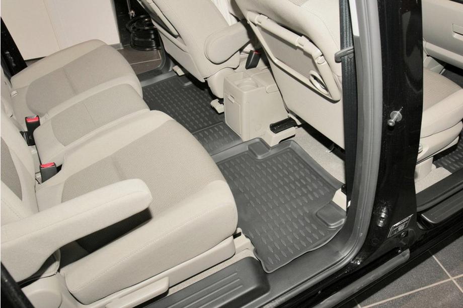 Mazda 5 2010-2018 гг. (2005-2010) Резиновые коврики в салон (4 шт, Novline) Фото 3