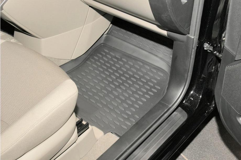 Mazda 5 2010-2018 гг. (2005-2010) Резиновые коврики в салон (4 шт, Novline) Фото 4