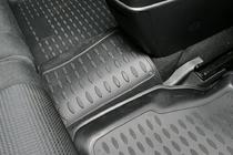 Mazda 6 2003-2008 гг. Резиновые коврики в салон (4 шт, Novline) фото 5