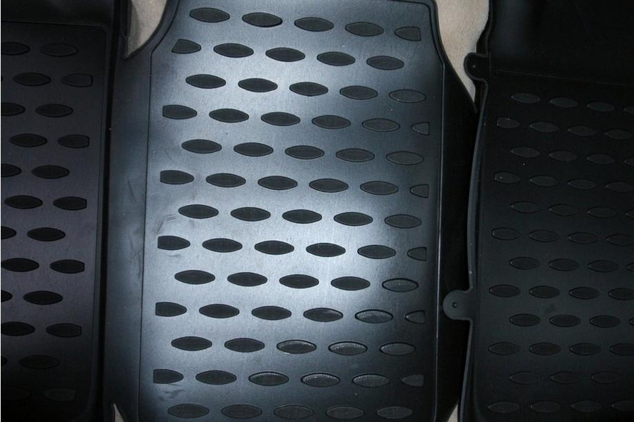 Toyota Camry 2011–2017 гг. Резиновые коврики в салон (4 шт, Novline) 2.5 L /3.5 L Фото 4