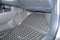Toyota Yaris 2006-2011 гг. Резиновые коврики в салон (3 шт, Novline) фото 3
