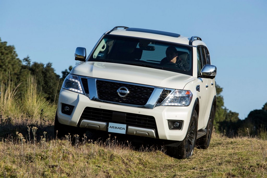 Обзор рамного внедорожника Nissan Armada второй генерации
