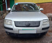 Volkswagen Passat B5 1997-2005 гг. Зимняя решетка (2001-2005) Глянцевая фото 2