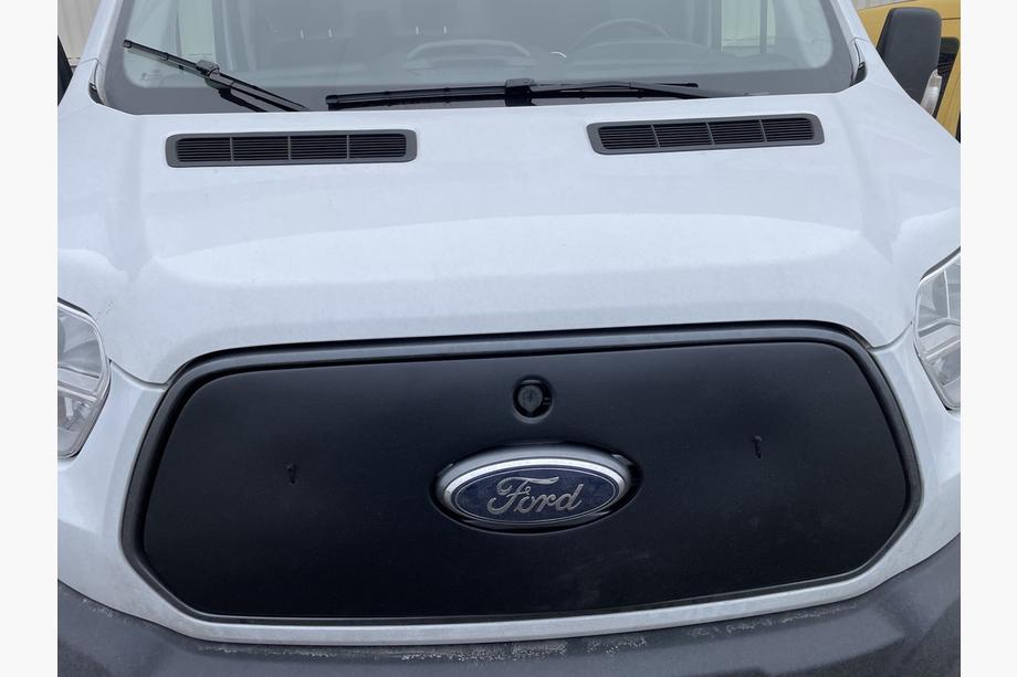 Ford Transit 2014- гг. Зимняя накладка на решетку радиатора (2014-2018) глянцевый Image