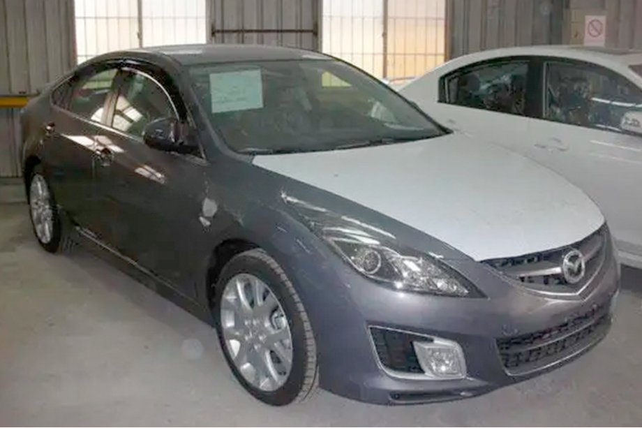 Mazda 6 2008-2012 гг. Ветровики на окна (4 шт, HIC) Фото 3