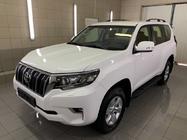 Toyota Land Cruiser Prado 150 2009-2023 гг. Рейлинги турецкий дизайн (Черные, 2 шт) Металлические ножки фото 2