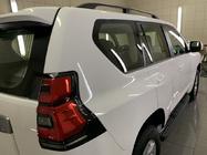Toyota Land Cruiser Prado 150 2009-2023 гг. Рейлинги турецкий дизайн (Черные, 2 шт) Металлические ножки фото 8