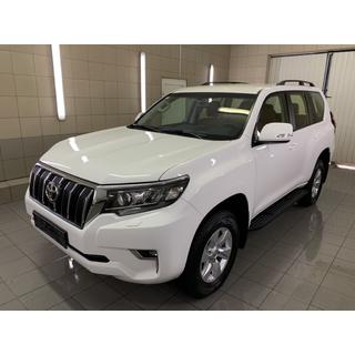 Рейлинги турецкий дизайн (Черные, 2 шт) Toyota Land Cruiser Prado 150 2009-2023 гг. фото 2
