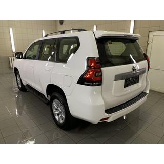 Рейлинги турецкий дизайн (Черные, 2 шт) Toyota Land Cruiser Prado 150 2009-2023 гг. фото 4