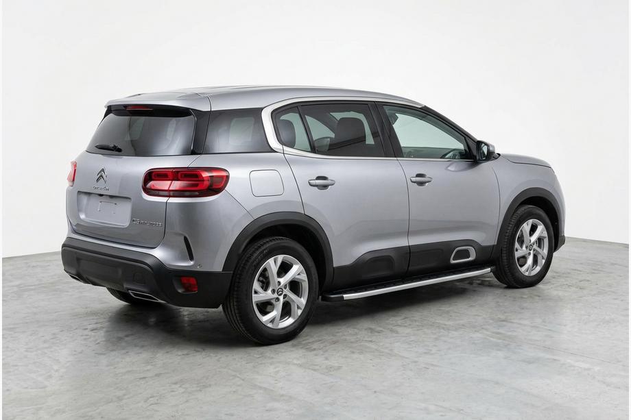 Citroen C5 Aircross 2017-2025 гг. Боковые Подножки Fullmond (2 шт, Алюминий) Image