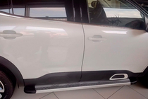 Citroen C5 Aircross 2017-2025 гг. Боковые Подножки Maya V2 (2 шт., Алюминий) фото 9