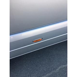 Хромированные окантовки габаритных огней (6 шт, нержавейка) Mercedes Sprinter W906 2006–2018 гг. фото 2