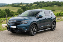 Citroen C5 Aircross 2017-2025 гг. Боковые Подножки Tayga V2 (2 шт, Алюминий) фото 1