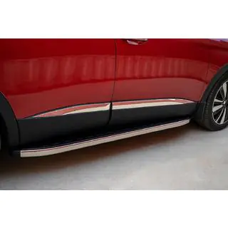 Дверные Молдинги Нержавеющая Сталь (4 шт) Citroen C5 Aircross 2017-2025 гг. фото 1