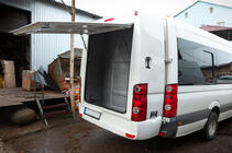 Volkswagen Crafter 2006-2016 гг. Багажник на крышу (грунтованный под покраску) фото 5